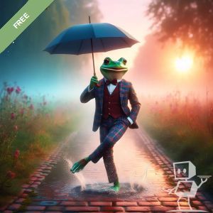 Dancing Dapper Frog